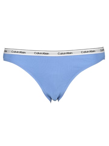 CALVIN KLEIN UNDERWEAR 3er-Set: Slips in Hellblau/ Schwarz