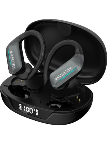 MAGNUSSEN Słuchawki douszne Bluetooth "M21" w kolorze czarnym
