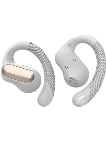 MAGNUSSEN Słuchawki douszne Bluetooth "M23" w kolorze kremowym