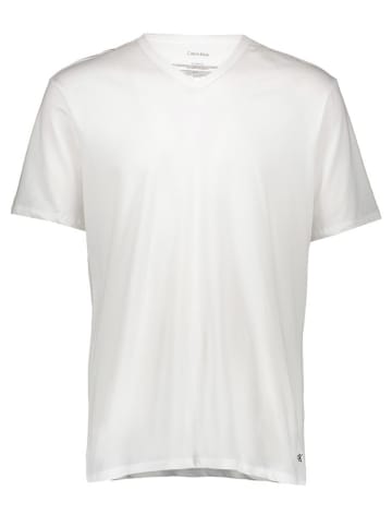 CALVIN KLEIN UNDERWEAR 3er-Set: Shirts in Schwarz/ Grau/ Weiß