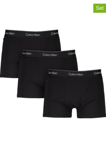 CALVIN KLEIN UNDERWEAR 3er-Set: Boxershorts in Schwarz