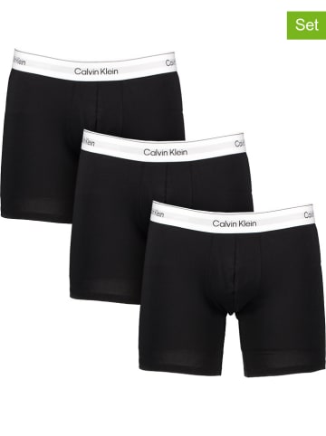 CALVIN KLEIN UNDERWEAR 3er-Set: Boxershorts in Schwarz