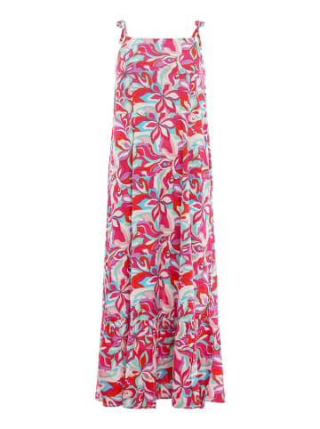 Zwillingsherz Sukienka "Flowy Flowers" ze wzorem