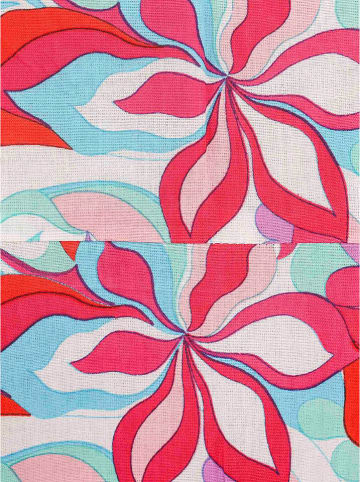 Zwillingsherz Jurk "Flowy Flowers" meerkleurig