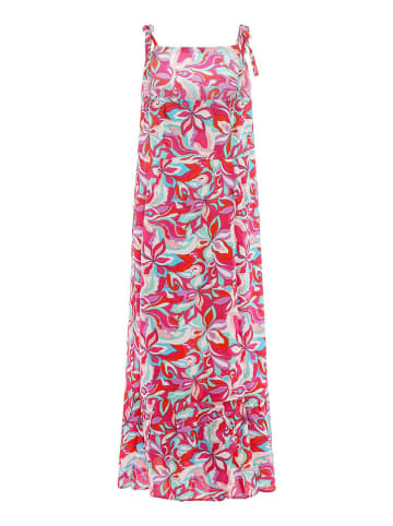 Zwillingsherz Sukienka "Flowy Flowers" ze wzorem