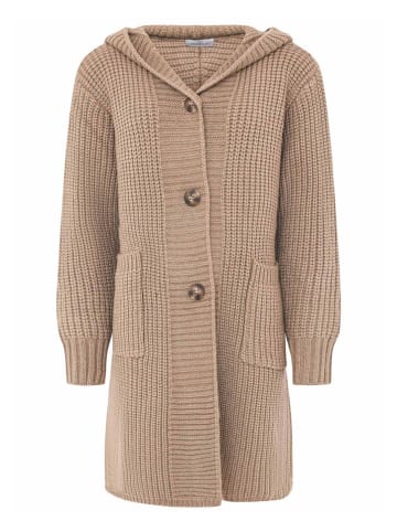 Zwillingsherz Cardigan "Katinka" in Beige