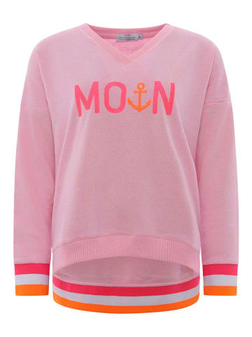 Zwillingsherz Sweatshirt "Rahel" in Rosa