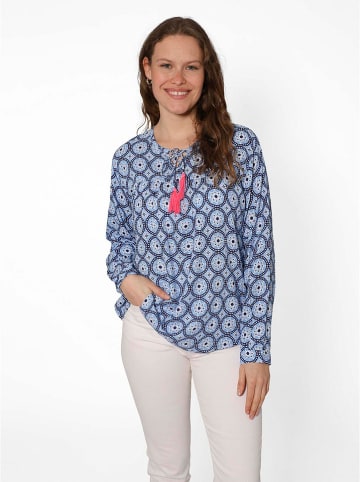 Zwillingsherz Bluse "Maike" in Hellblau