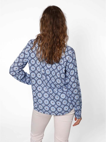 Zwillingsherz Bluse "Maike" in Hellblau