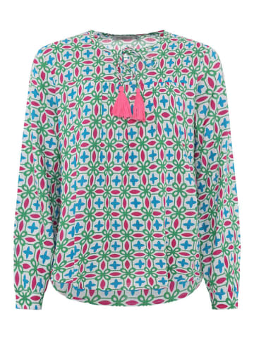 Zwillingsherz Bluse "Grafisch Classic" in Bunt
