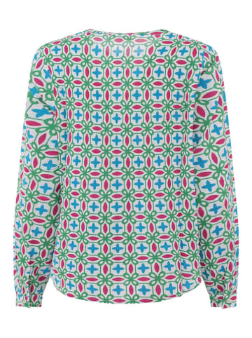 Zwillingsherz Bluse "Grafisch Classic" in Bunt