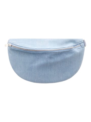 Zwillingsherz Brustbeutel in Hellblau - (B)28 x (H)18 cm