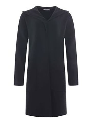 Zwillingsherz Cardigan in Schwarz