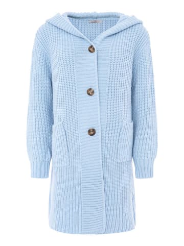 Zwillingsherz Cardigan "Katinka" in Hellblau