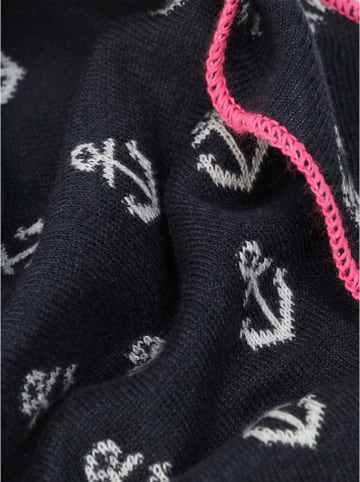 Zwillingsherz Driehoekige doek donkerblauw - (L)200 x (B)130 cm