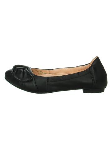Think! Leder-Ballerinas "Balla" in Schwarz