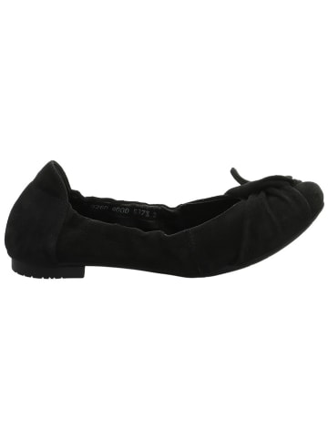 Think! Leren ballerina's zwart