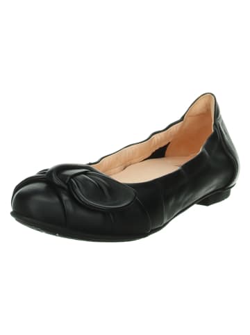Think! Leder-Ballerinas "Balla" in Schwarz
