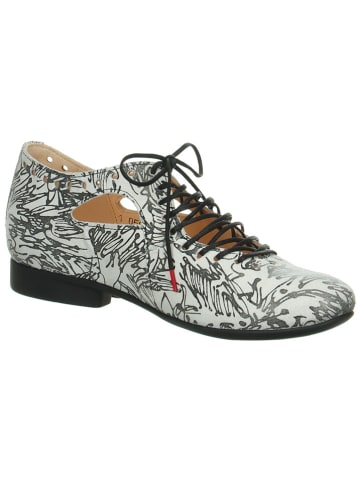 Think! Veterschoenen wit/zwart