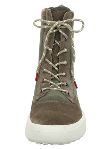 Think! Leder-Boots "Kusabi" in Khaki