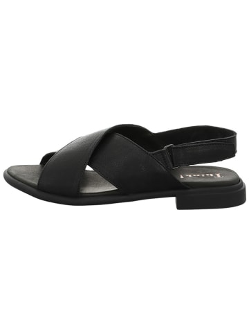 Think! Leren sandalen zwart