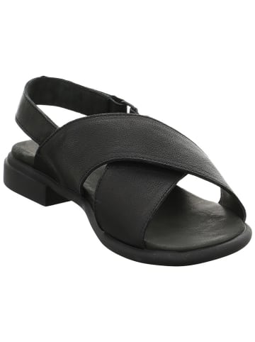 Think! Leder-Sandalen in Schwarz