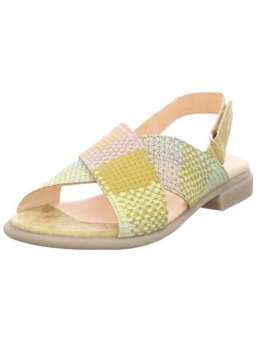 Think! Leren sandalen groen/meerkleurig