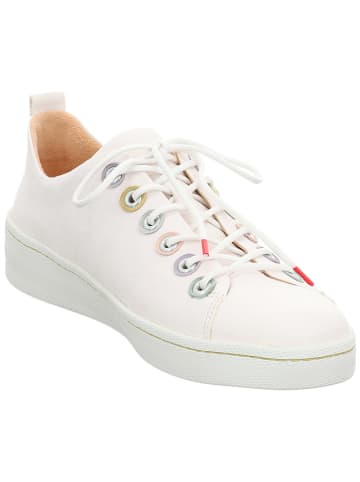 Think! Leren sneakers wit