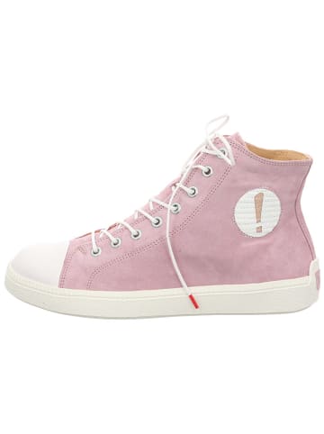 Think! Leder-Sneakers in Rosa