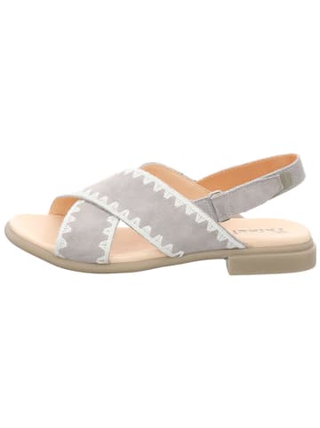 Think! Leder-Sandalen in Grau