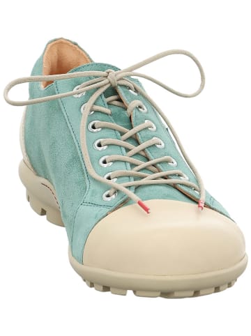 Think! Sneakers in Creme/ Türkis