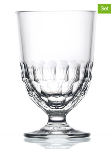 La Rochère France 6er-Set: Weingläser "Artois" in Transparent - 290 ml