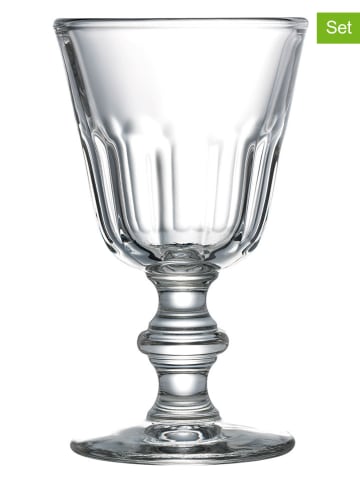 La Rochère France 6er-Set: Wassergläser "Perigord" in Transparent - 220 ml