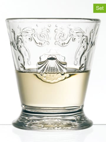 La Rochère France 6er-Set: Gläser "Versailles" in Transparent - 250 ml