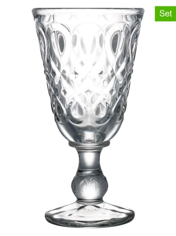 La Rochère France 6er-Set: Weingläser "Lyonnias" in Transparent - 230 ml