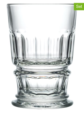 La Rochère France 4er-Set: Cocktailgläser "Club" in Transparent - 370 ml