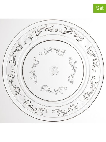 La Rochère France Talerzyki deserowe (6 szt.) "Versailles" - Ø 19 cm