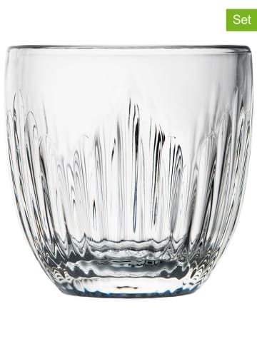 La Rochère France 6er-Set: Espressogläser "Troquet" in Transparent - 100 ml