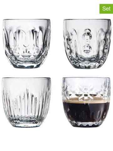 La Rochère France Szklanki (4 szt.) "Troquet" do espresso - 100 ml