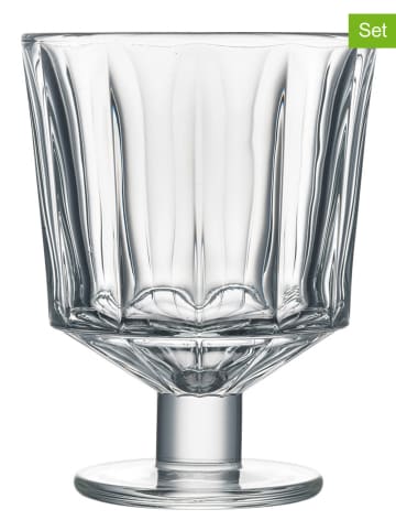 La Rochère France 6er-Set: Weingläser "City" in Transparent - 260 ml