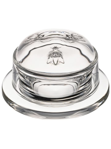 La Rochère France Butterdose "Abeille" in Transparent - (H)7,3 cm