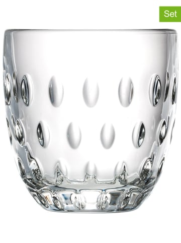 La Rochère France 6-delige set: glazen "Troquet" transparant - 230 ml