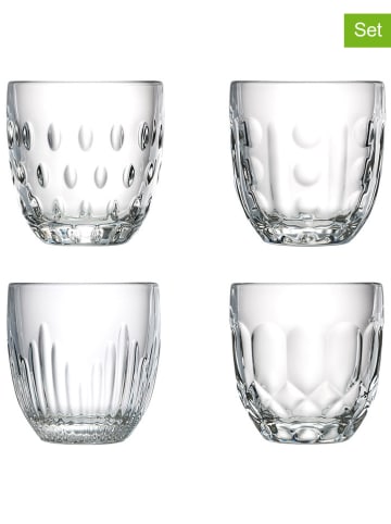 La Rochère France 4er-Set: Gläser "Troquet" in Transparent - 200 ml