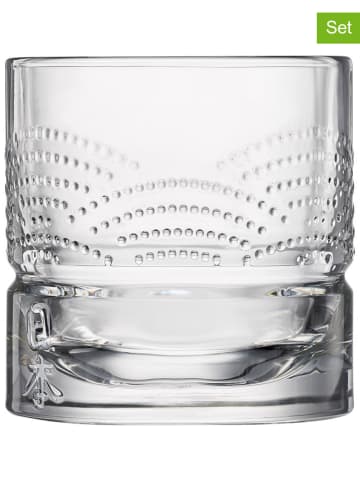 La Rochère France 6er-Set: Whiskygläser "Dandy Kaito" in Transparent - 310 ml
