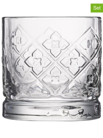 La Rochère France 6er-Set: Whiskygläser "Dandy Patrick" in Transparent - 310 ml