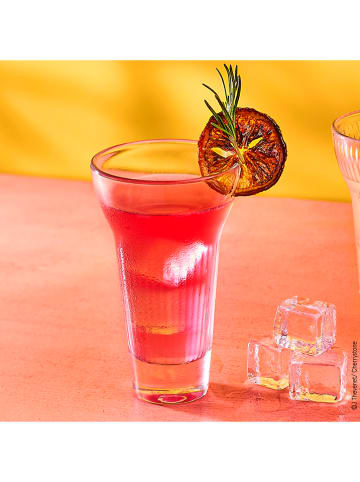 La Rochère France 6er-Set: Cocktailgläser "Calanque" in Transparent - 220 ml