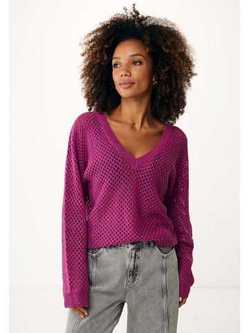 Mexx Sweter w kolorze fioletowym