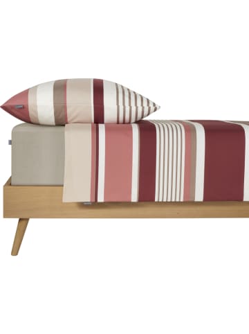 Schiesser Renforcé beddengoedset "Rexo" oudroze/crème/wit