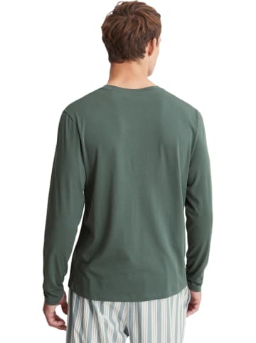 Marc O'Polo Pyjama-Oberteil in Khaki