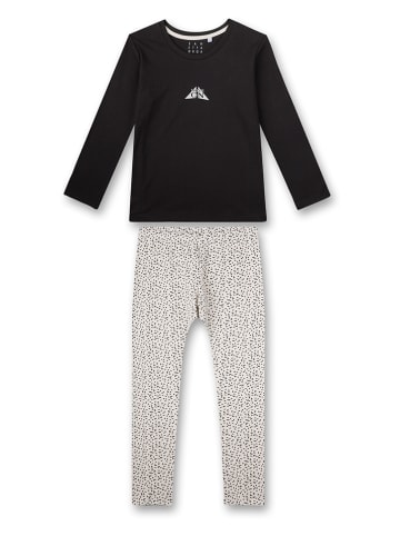 Sanetta Pyjama zwart/grijs